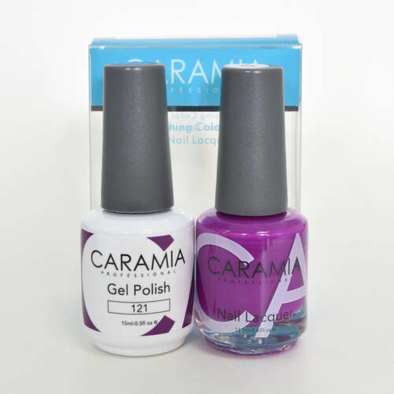 #121 Caramia Gel Polish & Nail Lacquer 0.5oz